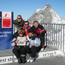 top of mountain lift